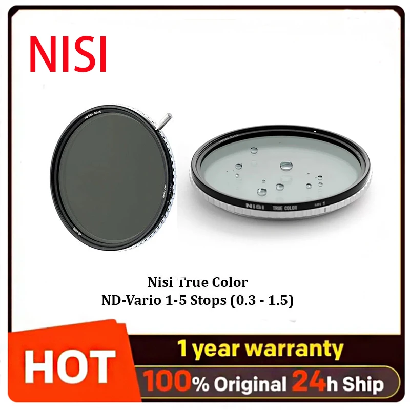 NiSi PRO Nano True Color 1-5 Stop ND-VARIO Colour Variable ND Filter