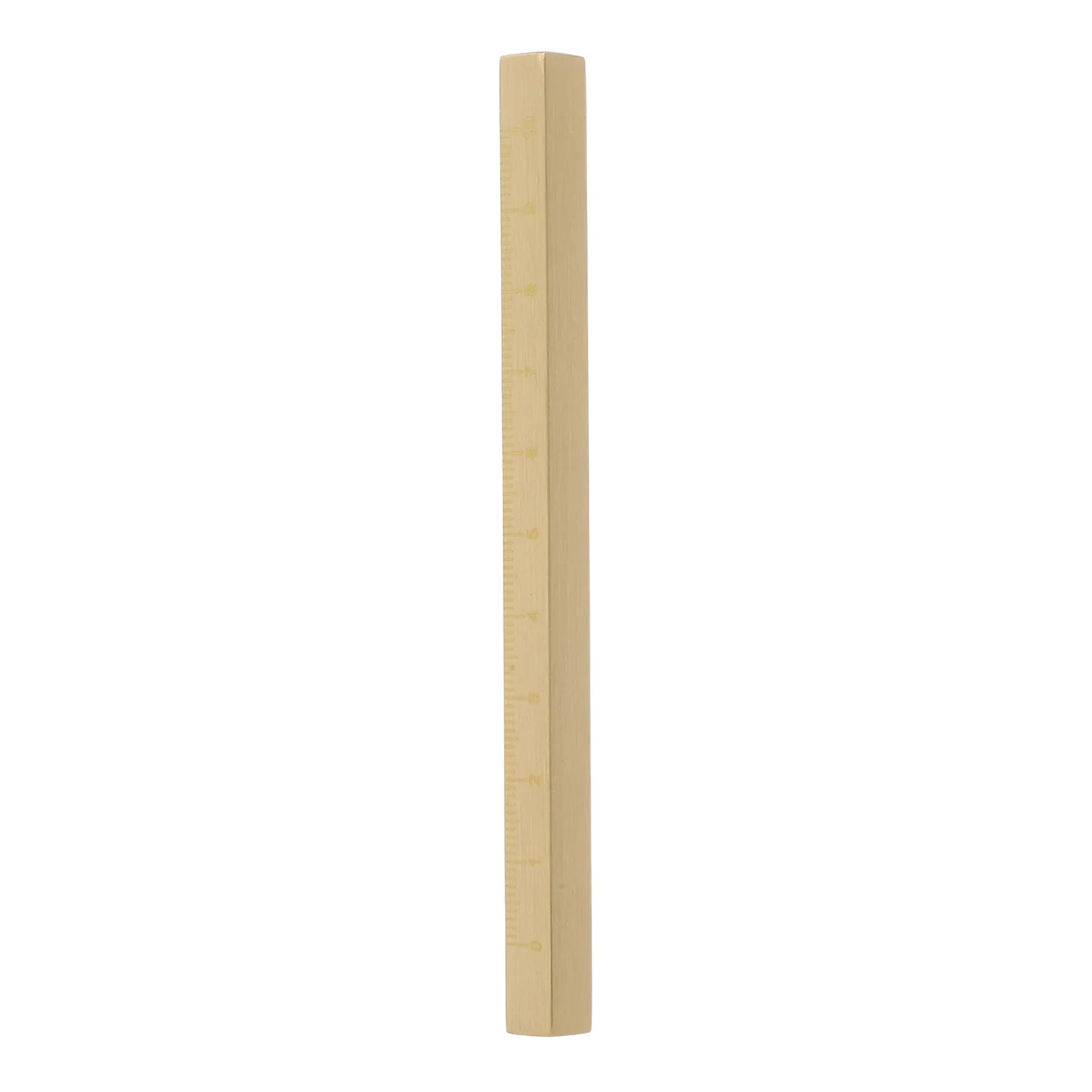 Thickened Copper Paperweight Vintage Style Long Paper Holder for Calligraphy Desktop Decorative Heavy Duty Office Use