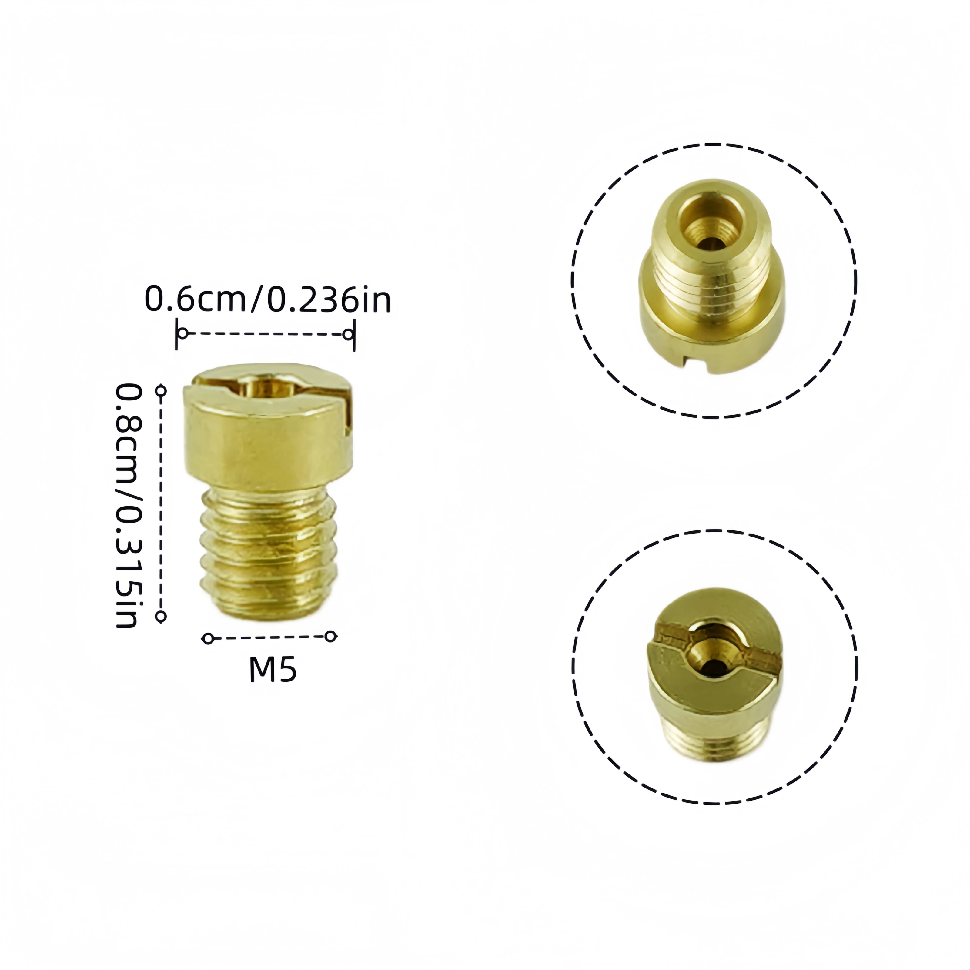 20PCS Carburetor Main Jet Kit Set Main Slow/Pilot Jet Set For Mikuni PWK PE OKO Keihin CVK