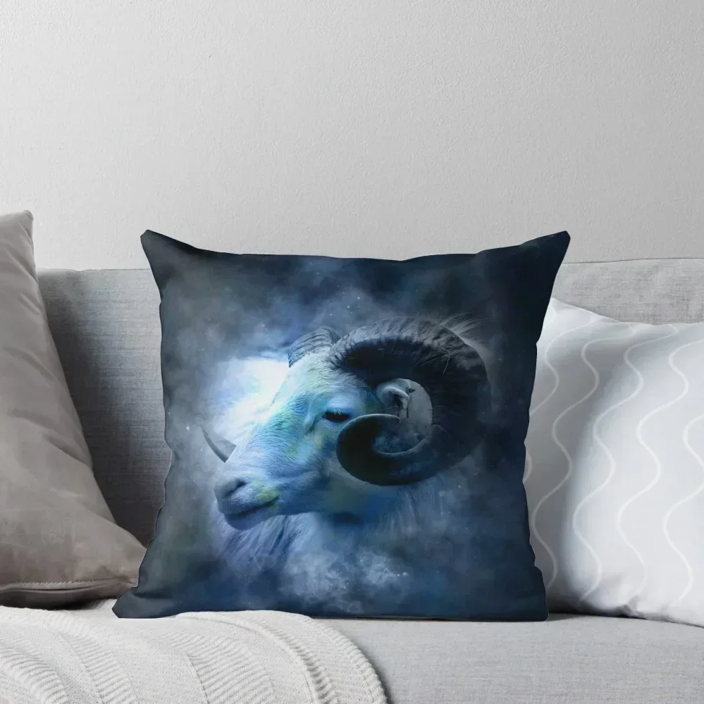 

Zodiac horoscope Aries Throw Pillow pillow cover luxury anime girl luxury covers Luxury Sofa Cushions pillow