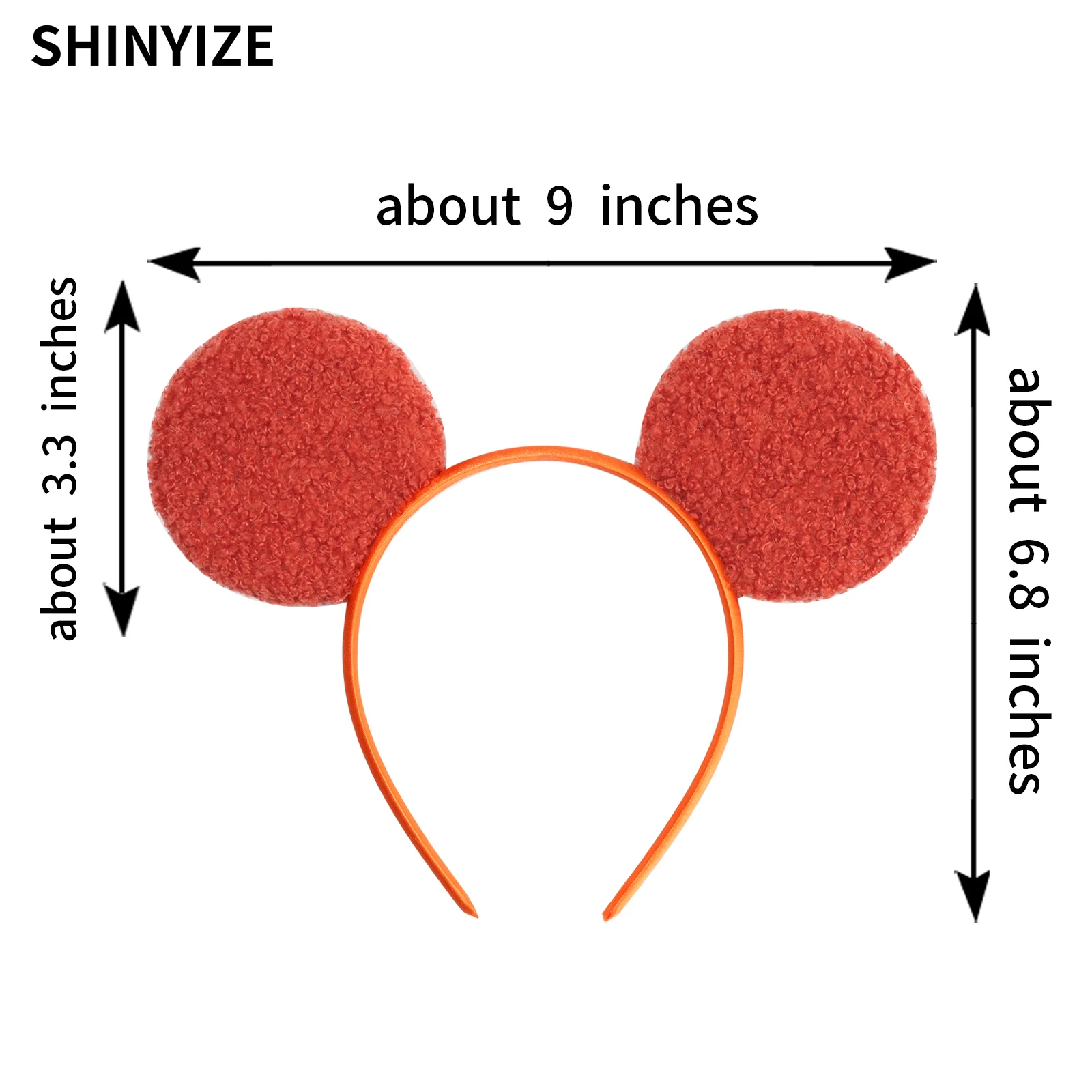 Neue klassische süße Mausohren schickes Stirnband 5"Bogen Mädchen und Kinder Haarband Festival Cosplay DIY Haarschmuck Weihnachtsgeschenk – Detail 12