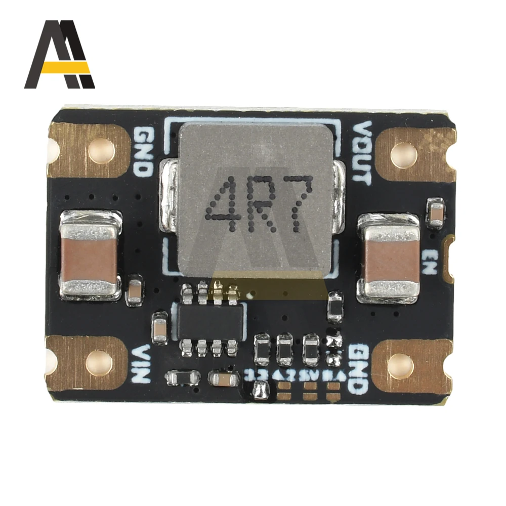 DC-DC 스텝다운 전원 공급 장치 모듈 입력 DC 6.5-16V ~ DC 3.3V/4.2V/5V/8.4V 자동 조정 스텝다운 4A 전체