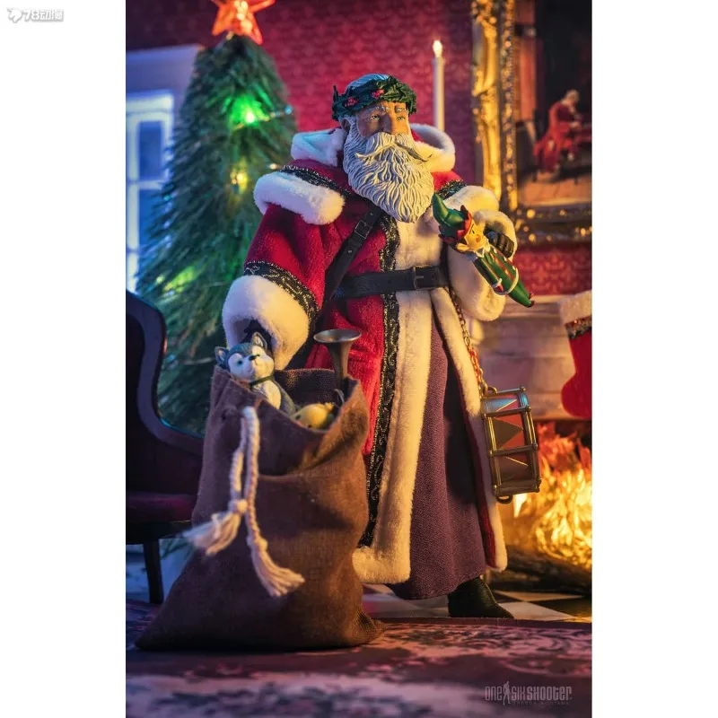 Quatre chevaux Studios véritable Figure Obscura série père noël Robe verte "père noël mobile produit fini modèle cadeau