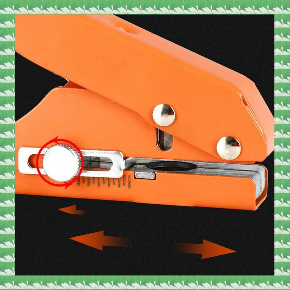 ONCE حافة النطاقات اللكم كماشة أداة ملاكمة الثقيلة ثقب اللكم أداة اليد اخفاء كماشة 3.2X8mm #4