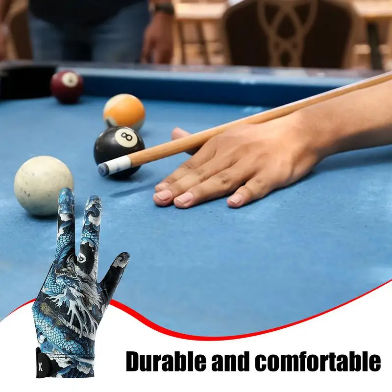 

Перчатки для бильярда, варежки для бассейна для левой руки, противоскользящие удобные перчатки для бильярда для папы, игроков в гольф, спортсменов, мам, молодежи