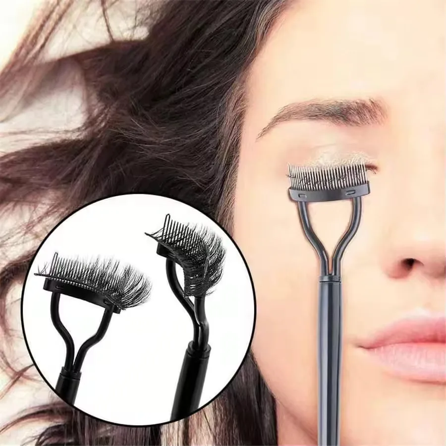 5pcs Eyelash Curler Set With Replacement Pads For Women Eyelashes Curling Tweezers Clips Lash Mascara Wands Brush Makeup Tool