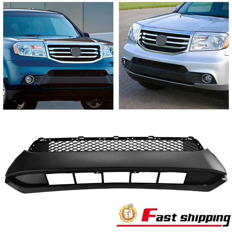 

Fit For 12 2013 2014 15 Honda Pilot Front Bumper Grille Lower Mesh 71103-SZAA50