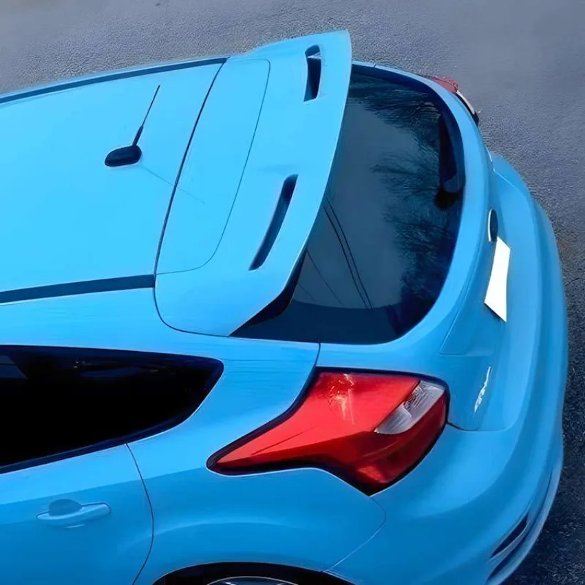 Rear Roof Spoiler Wing Lip for Ford Focus MK3 MK3.5 ST 2012-2018 Trunk Tail Wings Top Wing Body Kits Tuning Auto Parts Trim view 6