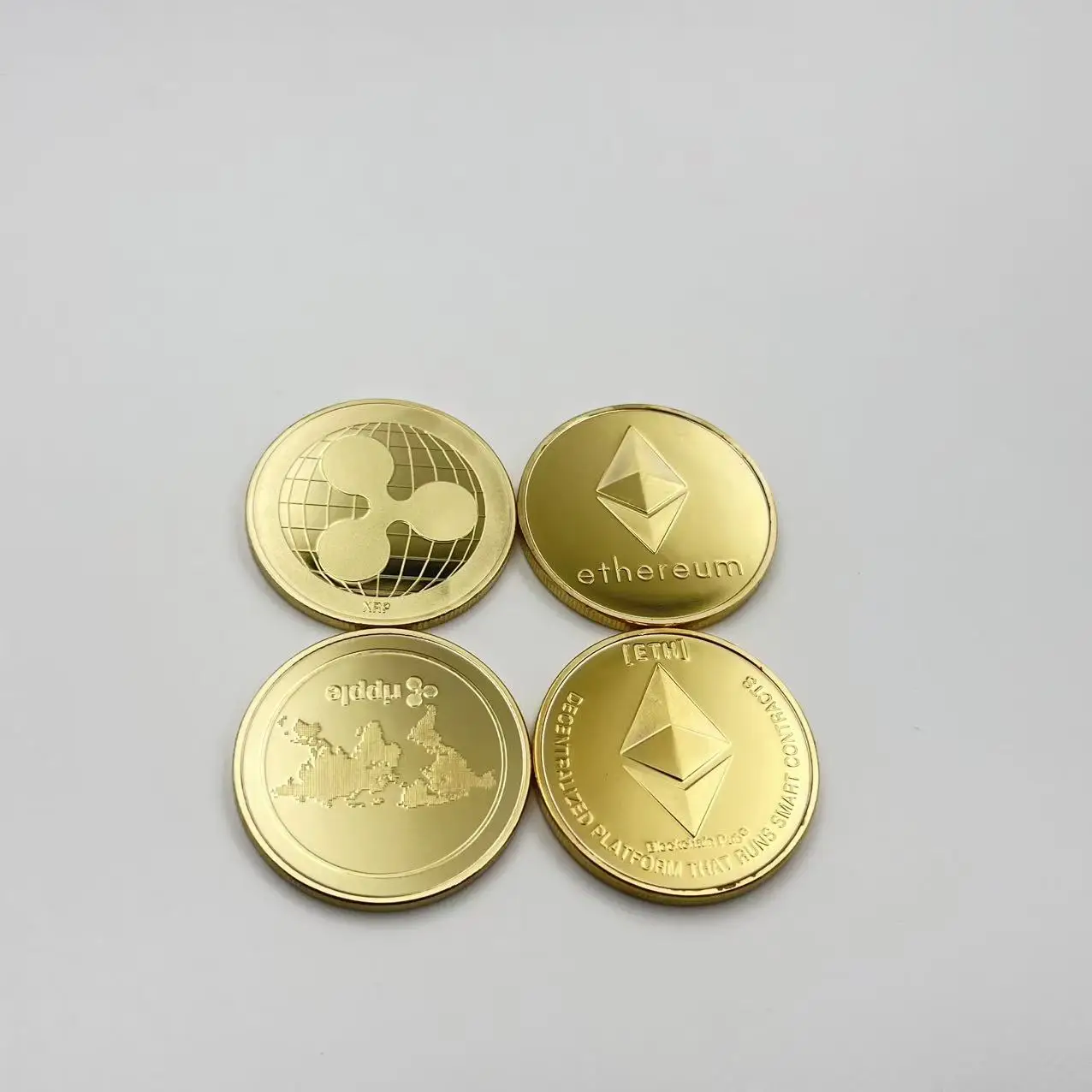 

5 шт. Интернет-монета 1 унция, немагнитный значок, позолоченная декоративная монета