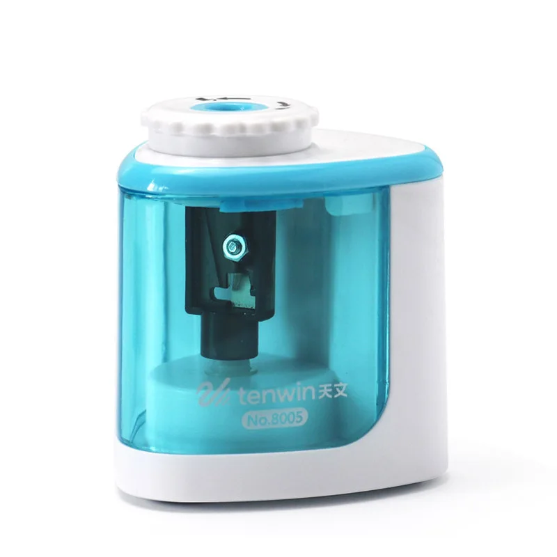 Automatic Electric Pencil Sharpener Portable Auto Student Stationery Rotary Pencil Sharpener for Classroom Home Office Supplies images - 6