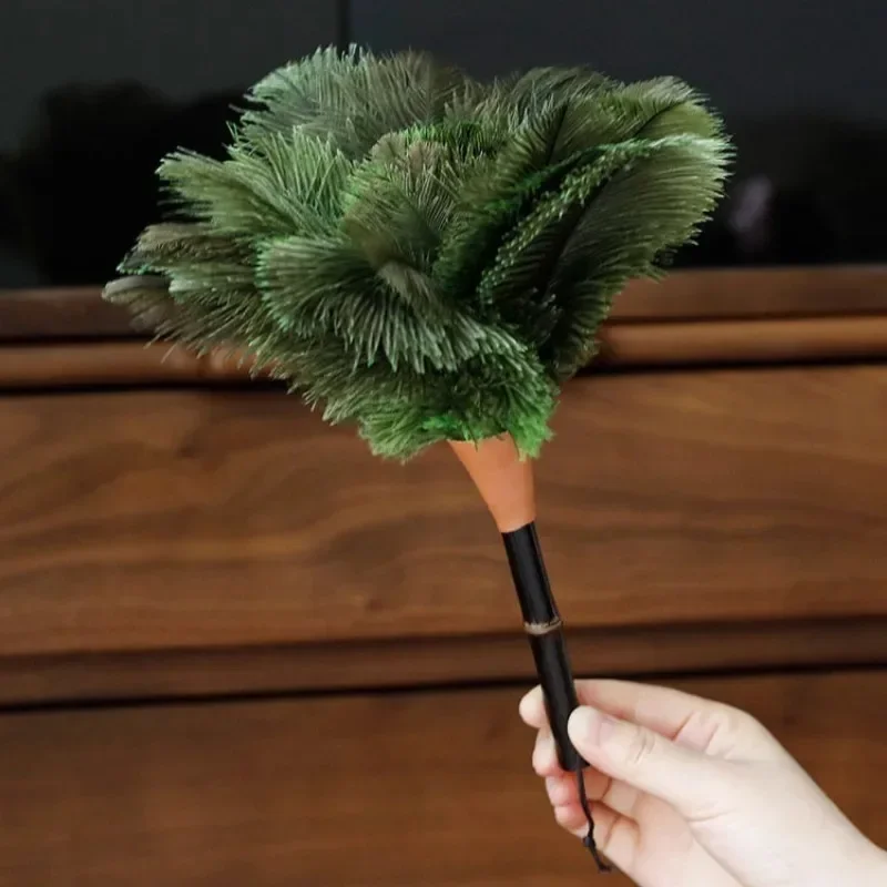 Ostrich Feather Duster House Cleaning Products Feather Duster Static Electricity Crevice Dust Sweeping Dust Cleaning Gadgets