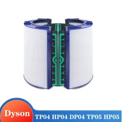 다이슨 교체용 헤파 카본 필터, TP04, HP04, DP04, TP05, HP05, 퓨어 쿨 퓨어 쿨 청정기, 2 단계 360 도 필터 시스템
