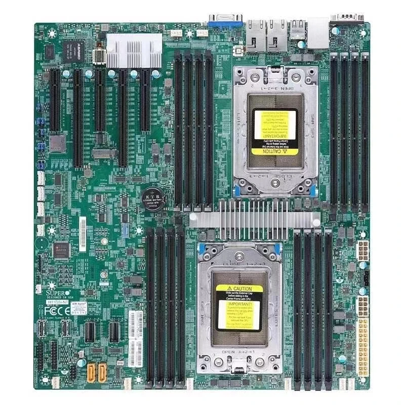 H11DSI REV2.0 Dual channel AMD EPYC support 7001 7002 IPFS microserver main board