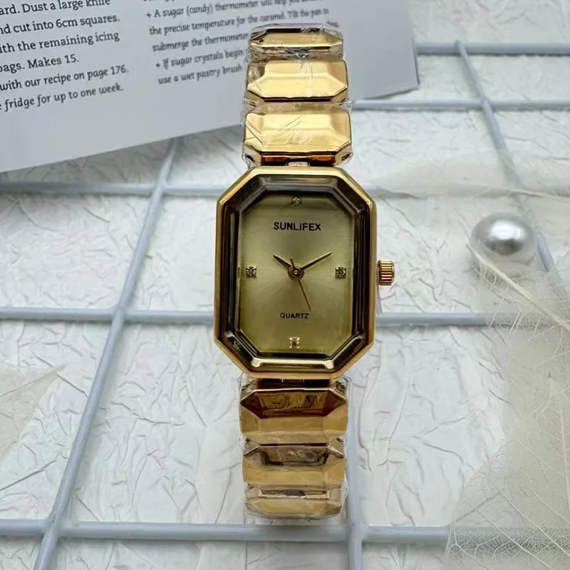 

Light luxury unique women's versatile watch women's watch steel strap watch accessories elegant women's Accessories