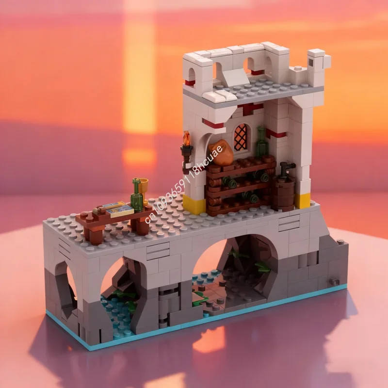

339pcs MOC Storage Expansion Eldorado Fortress Piratesed Model Building Blocks Christmas Gifts Assemble DIY Idea Toy Brick Kids