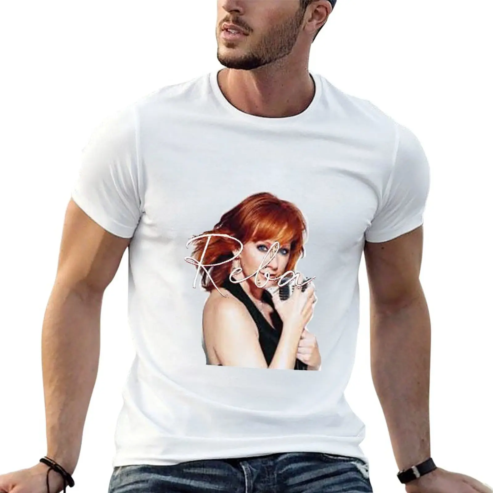 

Reba McEntire T-Shirt man graphic t shirt mens graphic t shirts T-Shirt