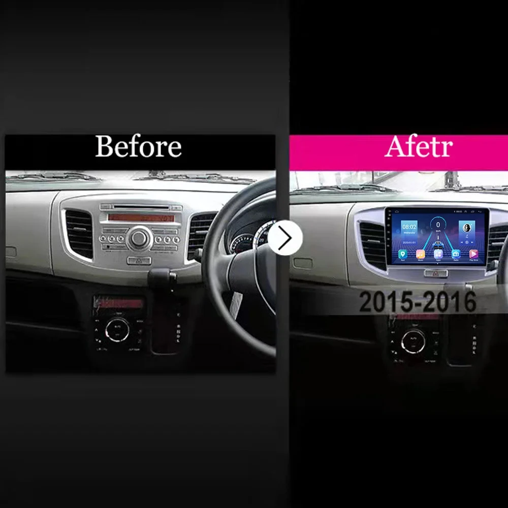 Android Radio For Suzuki Wagon 2015 Car Radio Player GPS Navigation Stereo Head Unit Wireless Android Auto Intelligent System