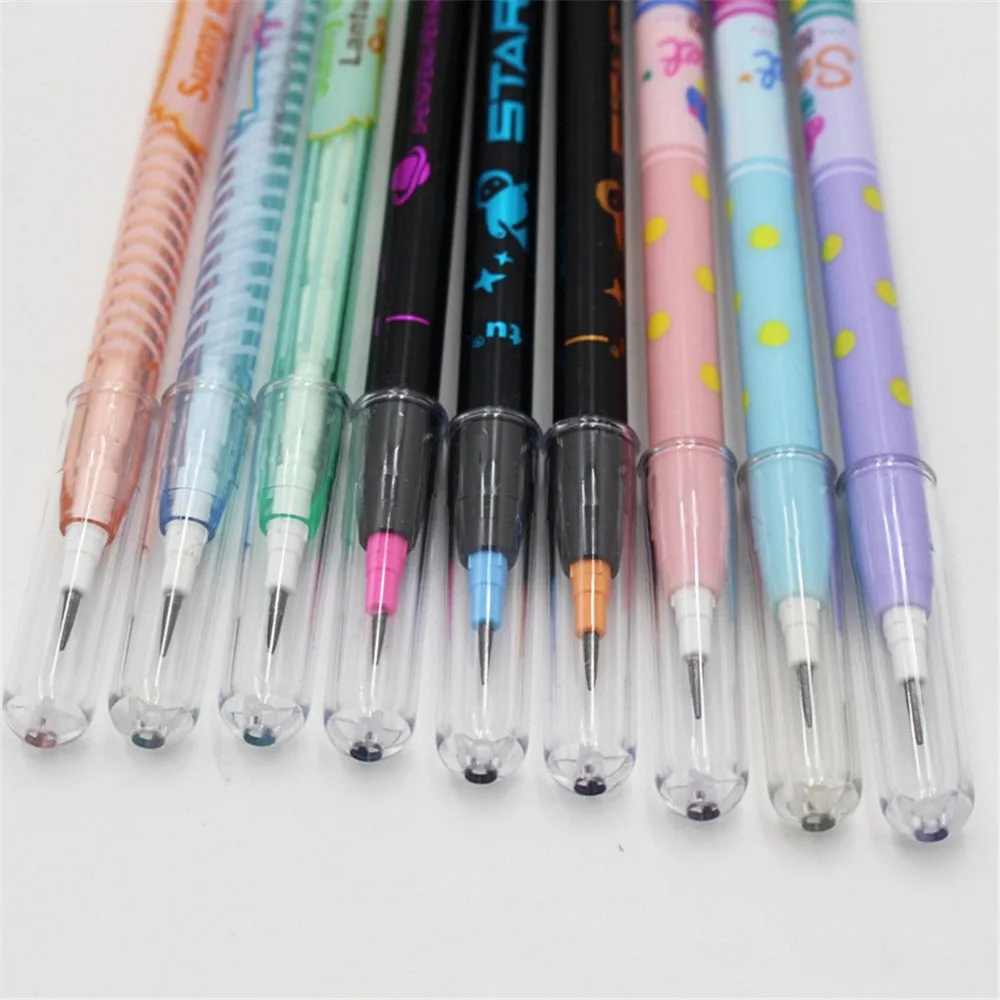 4/16PCS Colorful Non-sharpening Pencils Cute Cartoon Students Writing Pens School Stationery Pencil for Kids Office Supplies