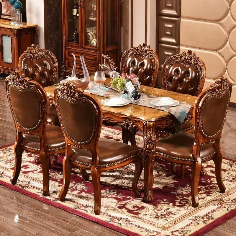 

Restaurant Wood Dining Table Study Modern Gaming Chairs Mahjong Desk Dining Table Office Children Muebles Commercial Furniture