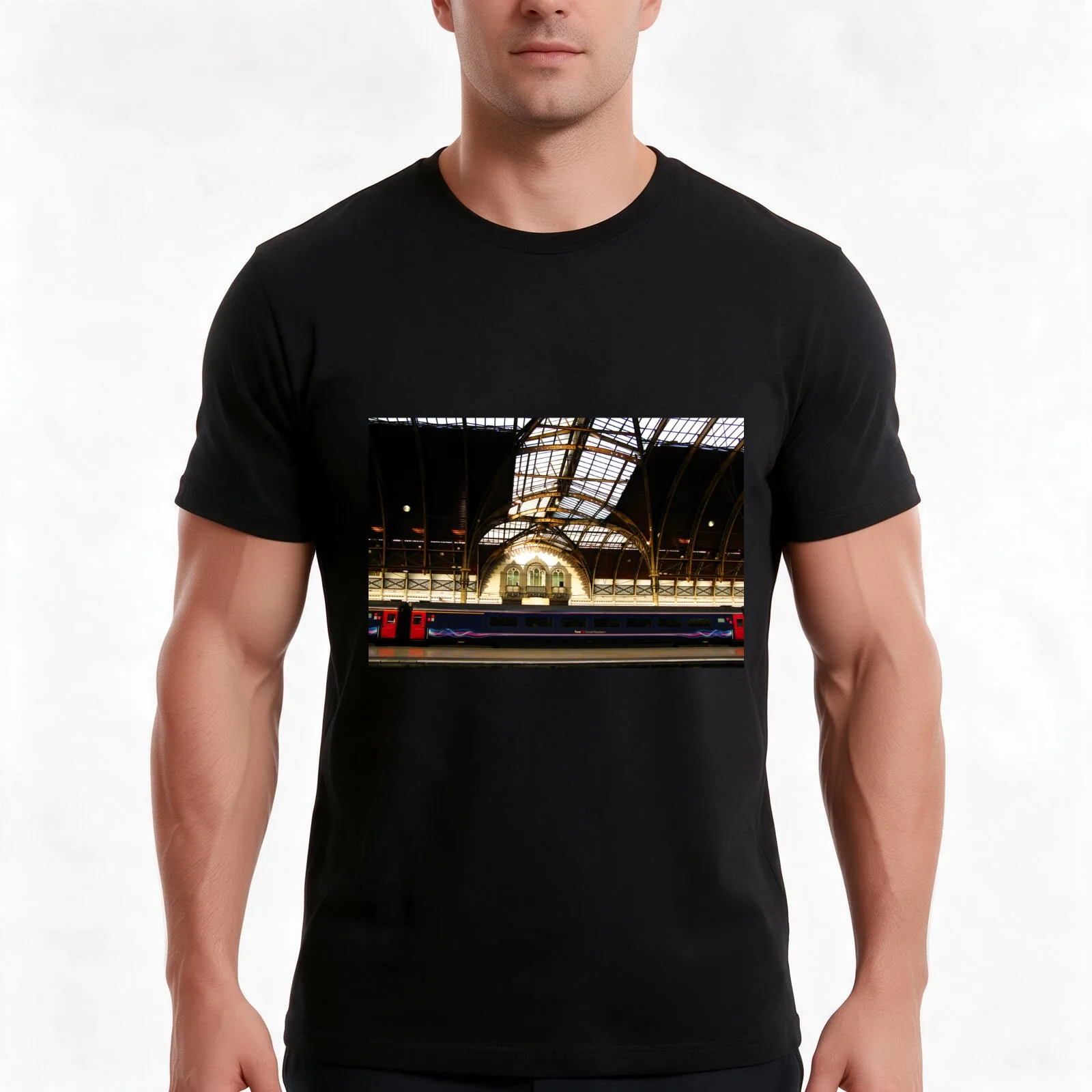 Paddington Station London T-Shirt Summer Casual Cotton Tee Oversized Streetwear Tops Vintage Graphic Print Unisex Men Women