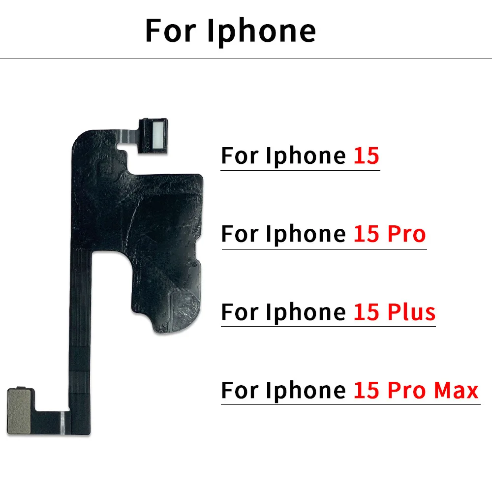 Capteur de lumière récepteur de téléphone portable adapté au câble de détection iPhone 15 Pro Max iPhone 15 Plus