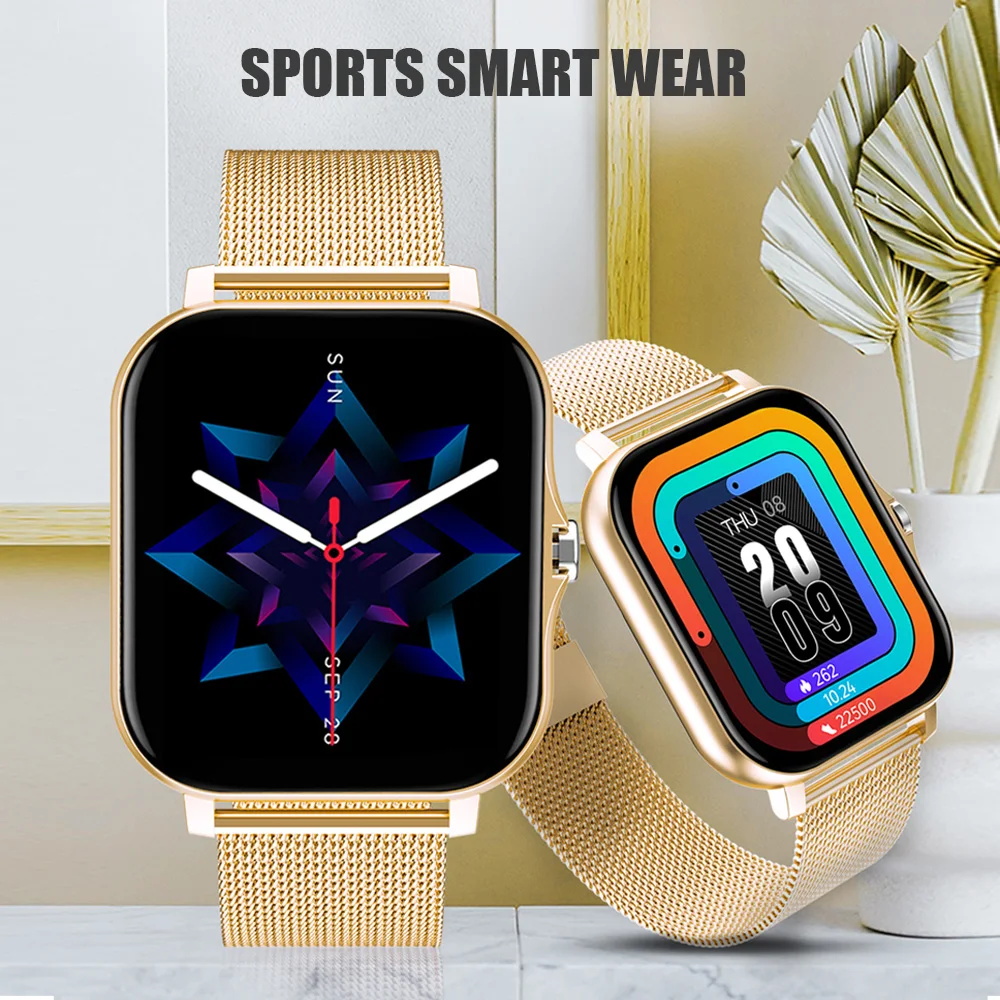 SKMEI 1.69 pollici Smart Watch uomo donna cardiofrequenzimetro Fitness Tracker orologio personalizzato fai da te Smartwatch per Android ios xiaomi huawei