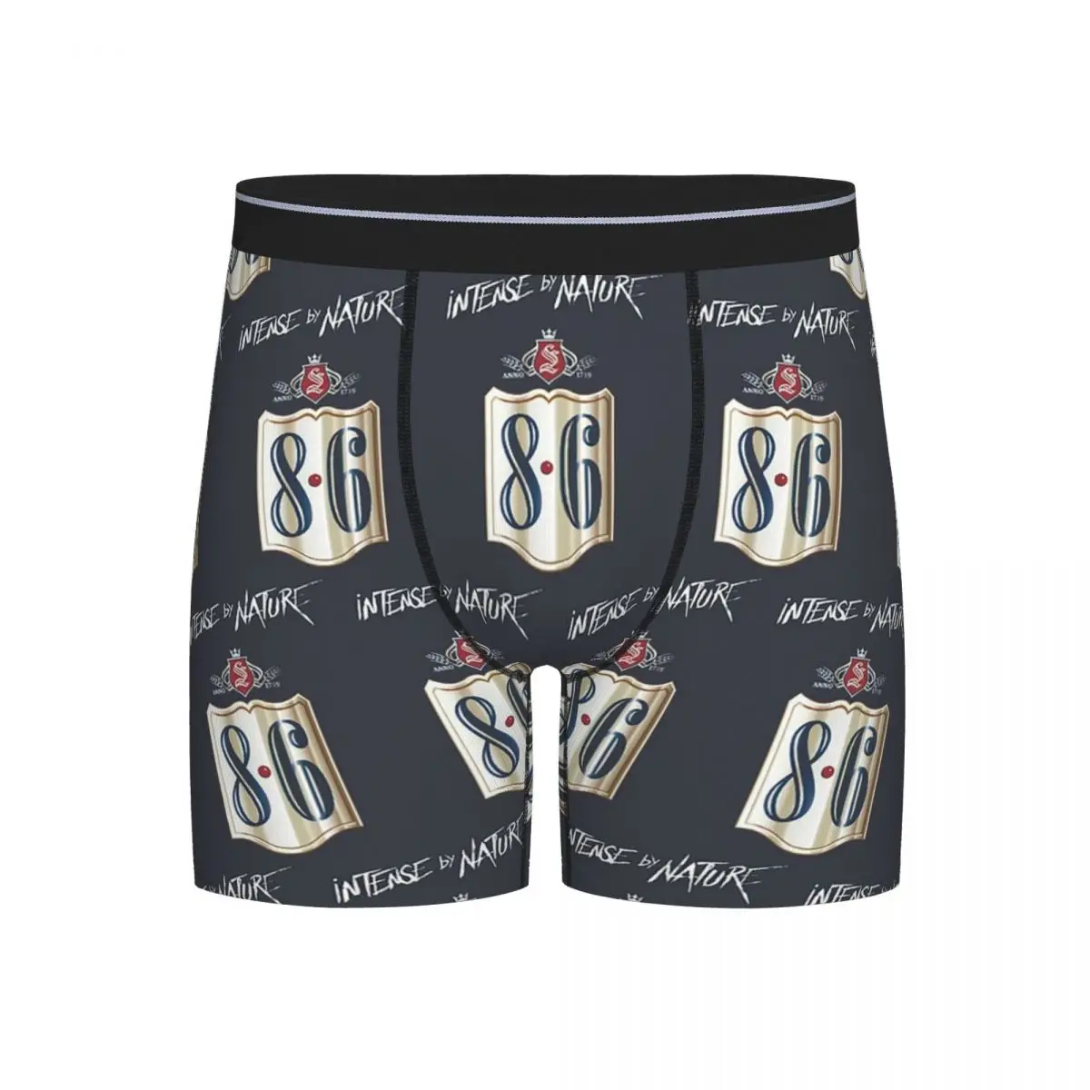 

Long Boxer Underpants Shorts Beer 8.6 BAVARIA Panties Men Comfortable Underwear for Homme Man Boyfriend Gifts