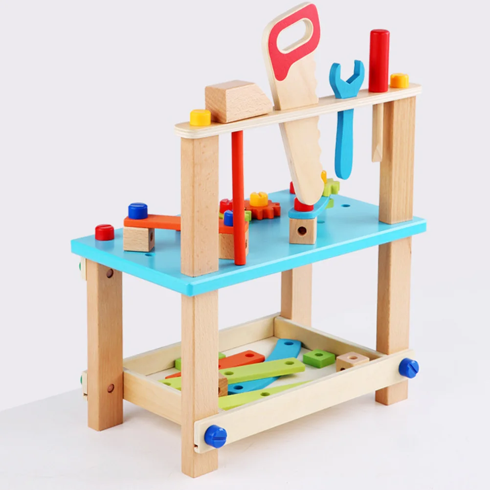 1 مجموعة الأطفال تفكيك تجميع أداة كرسي مشرق اللون الكرتون التعليم المبكر اللعب لتنمية الذكاء