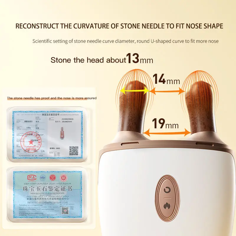 الكهربائية جسر الأنف مدلك مشط رفع تدليك الاهتزاز الساخن ضغط العين الأنف الإغاثة أداة الحلزون الوجه ميريديان تدليك