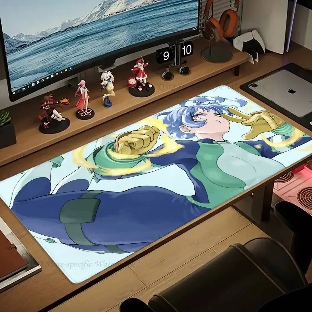 Nejire Hado Anime My H-Hero Academia Mousepad Non-slip Suitable For Office Computers Laptops E-sports Game Desk Mats XXL Keyboar