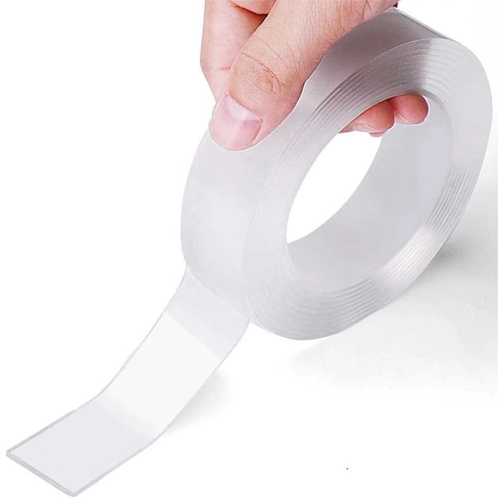 Nano Double-Sided Tape Non-Trace Hook Adhesive Acrylic Double-Sided Tape Transparent Tape Water Proof Nano Adhesive