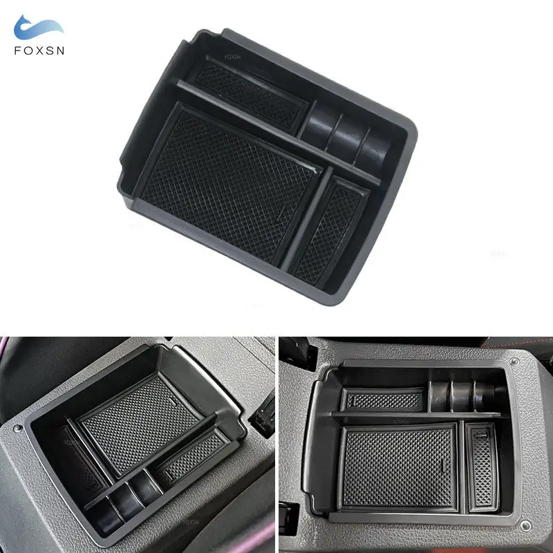 

For VW Golf 7 MK7 VII 5G GT I R 2014 2015 2016 2017 Car Accessories Console Armrest Box Storage Box Phone Holder Organizer Case