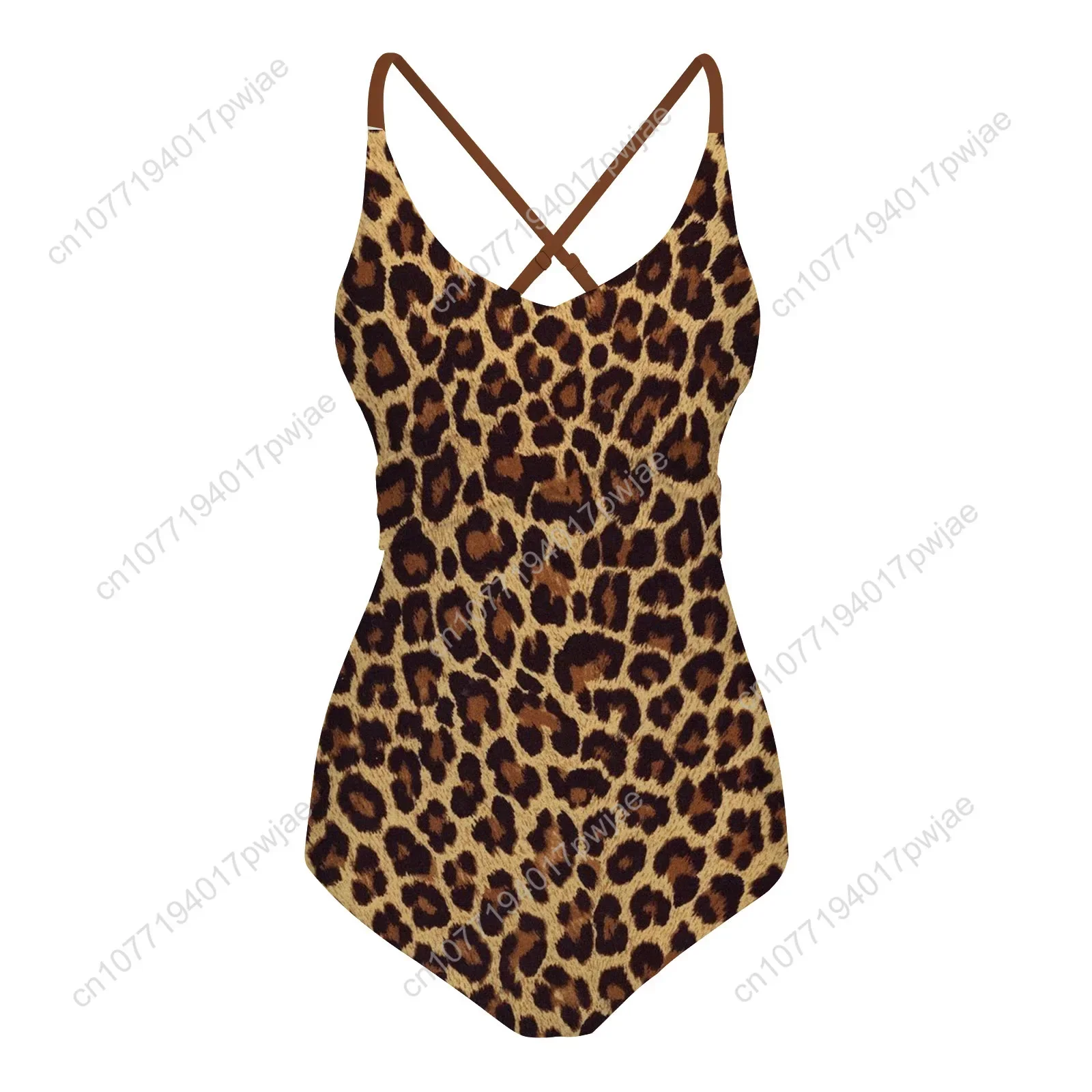 Leopard Print Pattern Swimsuit Womens Sling Swimsuits Sexy Swimwear Pool Beach Bikini Summer Holiday Customize Bathing Suits