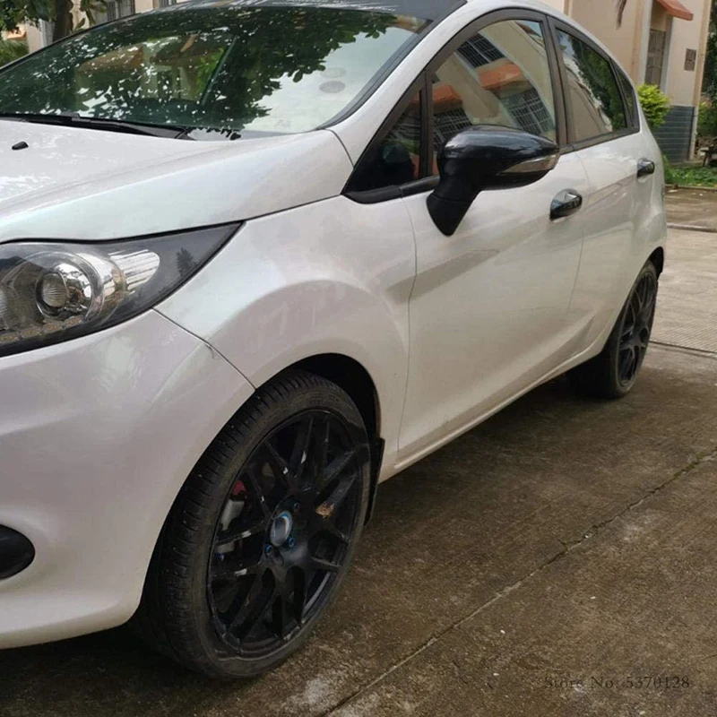 

A60E-Car Exterior Door Handle Cover Sticker For Ford Fiesta 2009 2010 2011 2012 Accessories