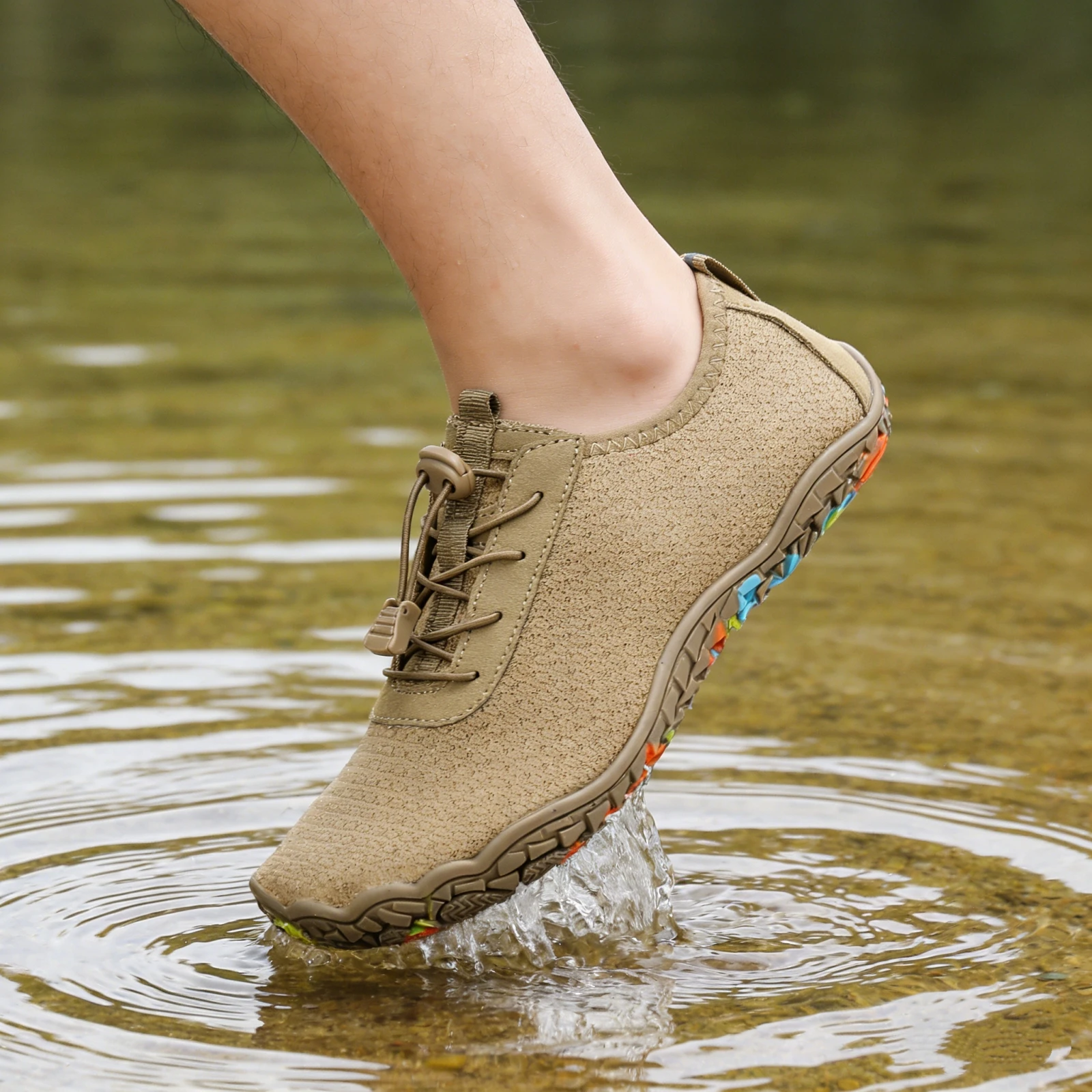 

Быстросохнущие аквашузы унисекс, нескользящие, дышащие, для плавания, дайвинга, каякинга, пляжных прогулок 2611