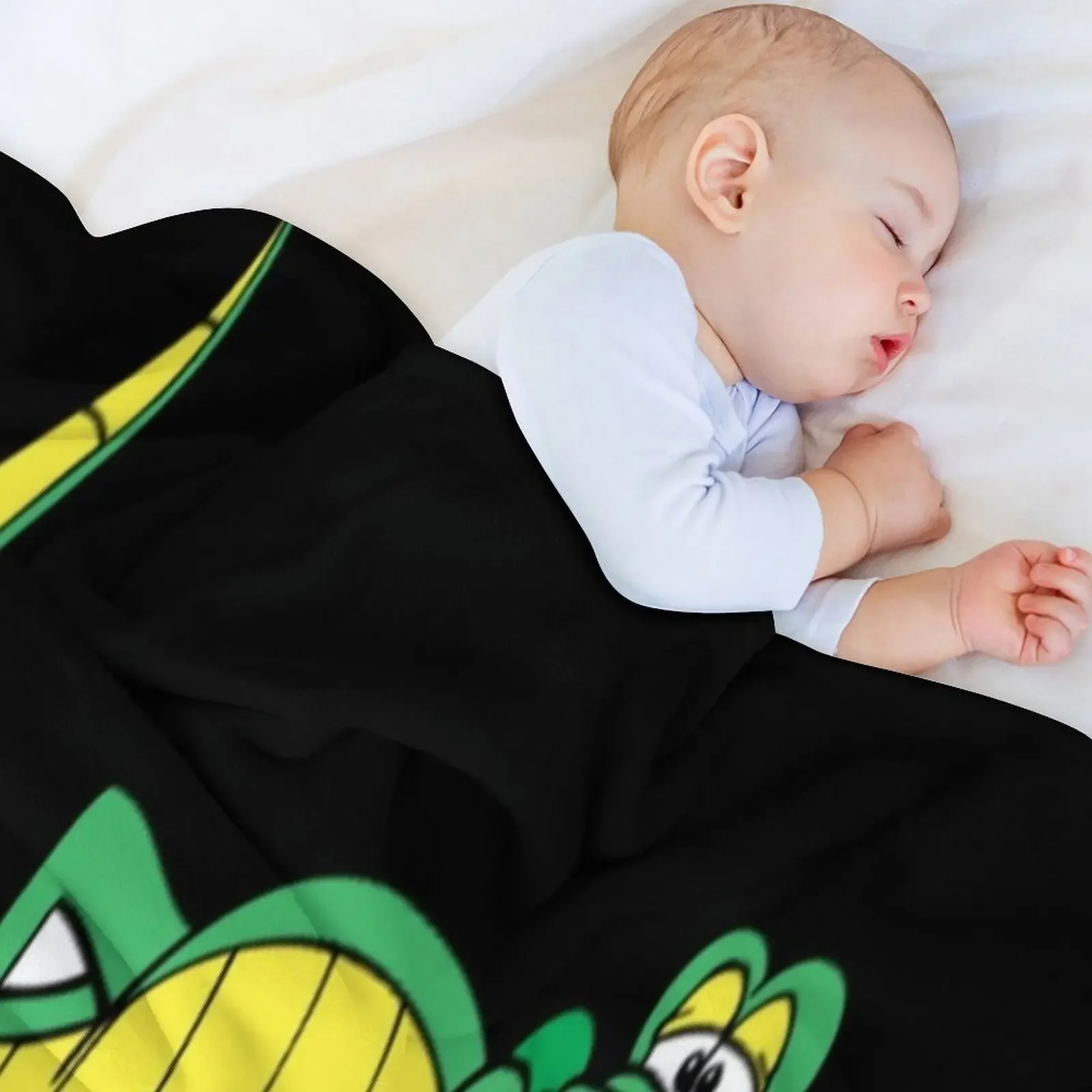 Lazy croc Throw Blanket Extra Large Throw For Baby For Decorative Sofa Luxury Designer Blankets