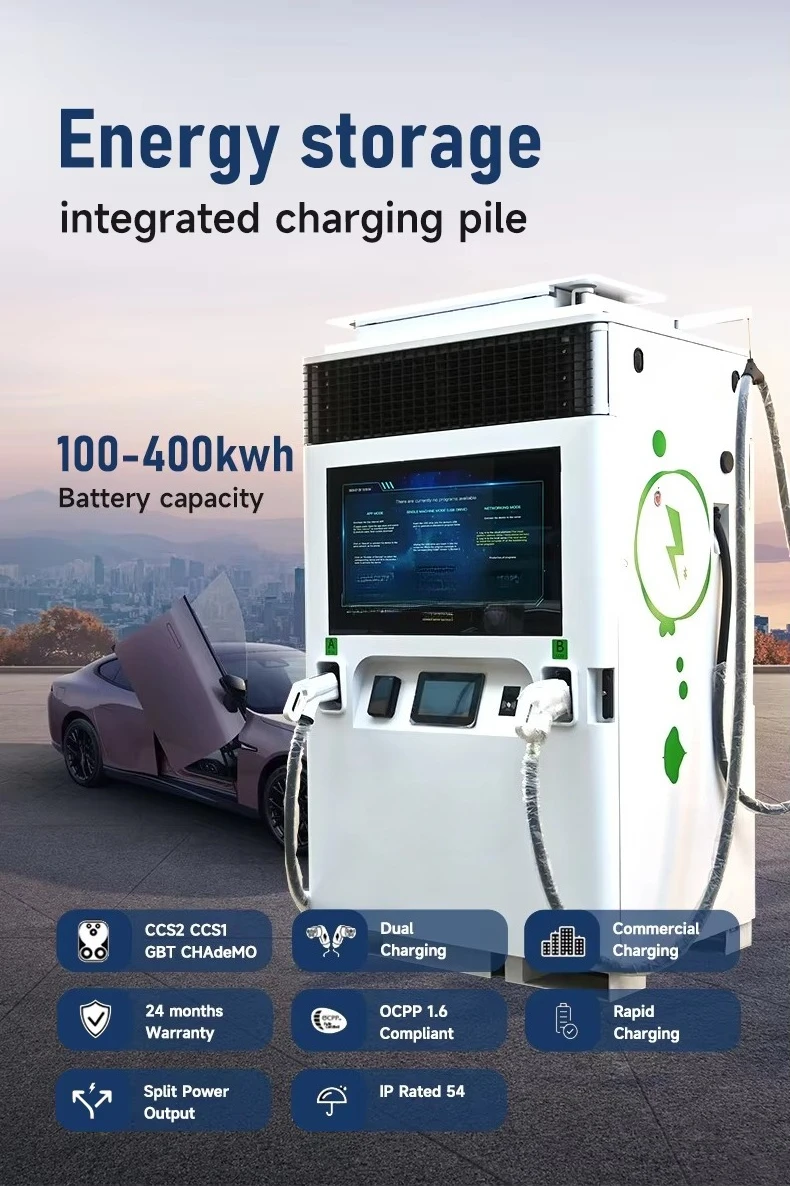 CCS2 DC OCPP1.6 120kW 180kW Fast Liquid Cooling 400V New Energy Storage Electric Vehicle Charging Piles Commercial Use