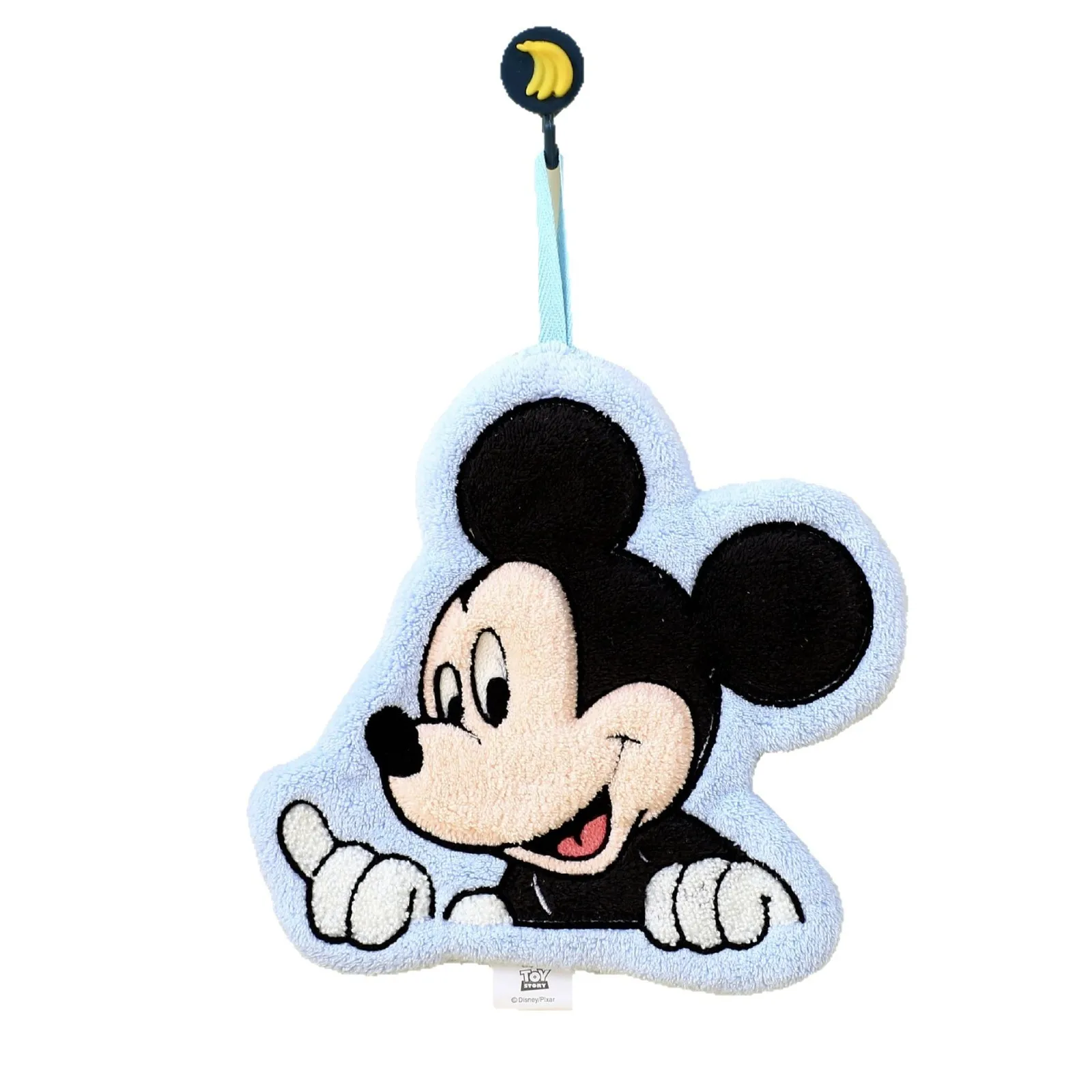Miniso Mickey hand towel can be hung thickened and absorbent bathroom hand towel washing hand towel kitchen rag