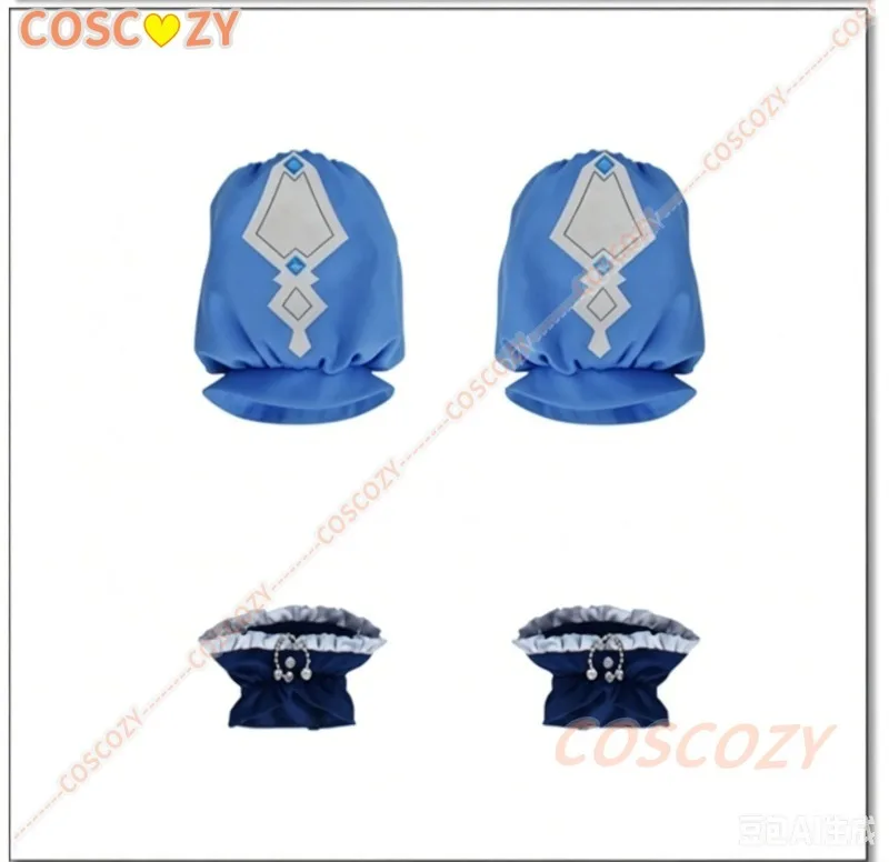 Anime Uma Musume Pretty Derby Super Creek Cosplay Costume Wig Ear Tail Halloween Christmas Party Adult Props view 6