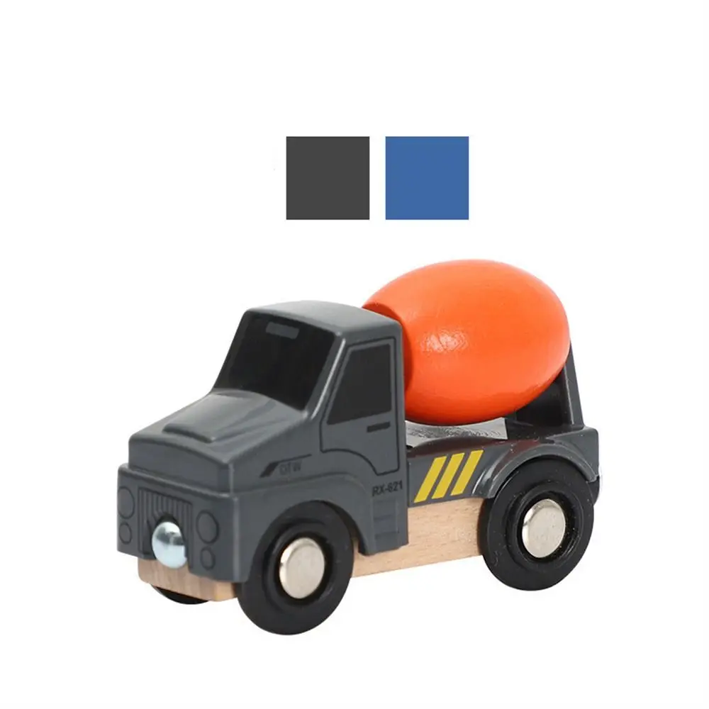 Locomotive Magnetic Train Vehicles Track Assembly Railway Track Cars Model Car Combinations Wooden Magnetic Train Boys Girls