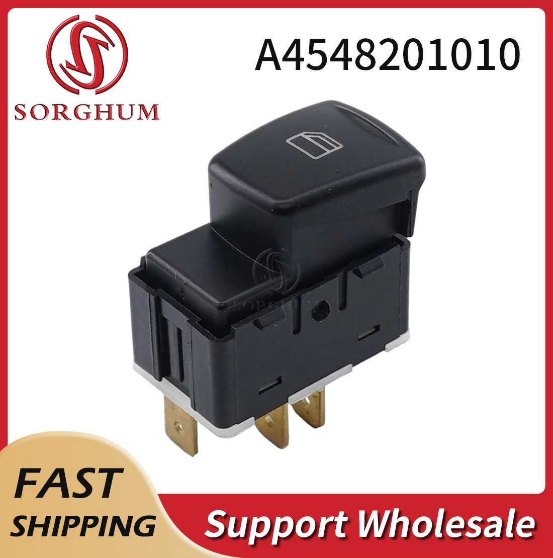 

Sorghum A4548201010 Car Regulator Electric Window Control Switch Button For Mercedes-Benz Smart Forfour 454 2004-2006 4548201010