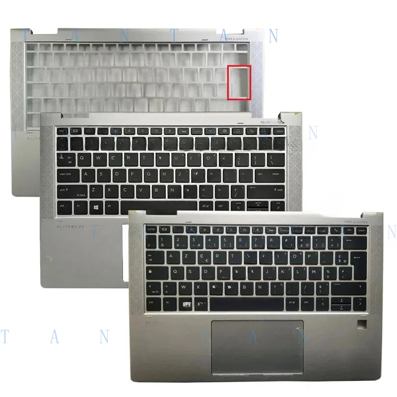 

New for HP EliteBook X360 1030G3 1030 G3 US/ German/french/Canadian french Laptop Keyboard Palmrest Upper L31882-001 L31883-0T.T