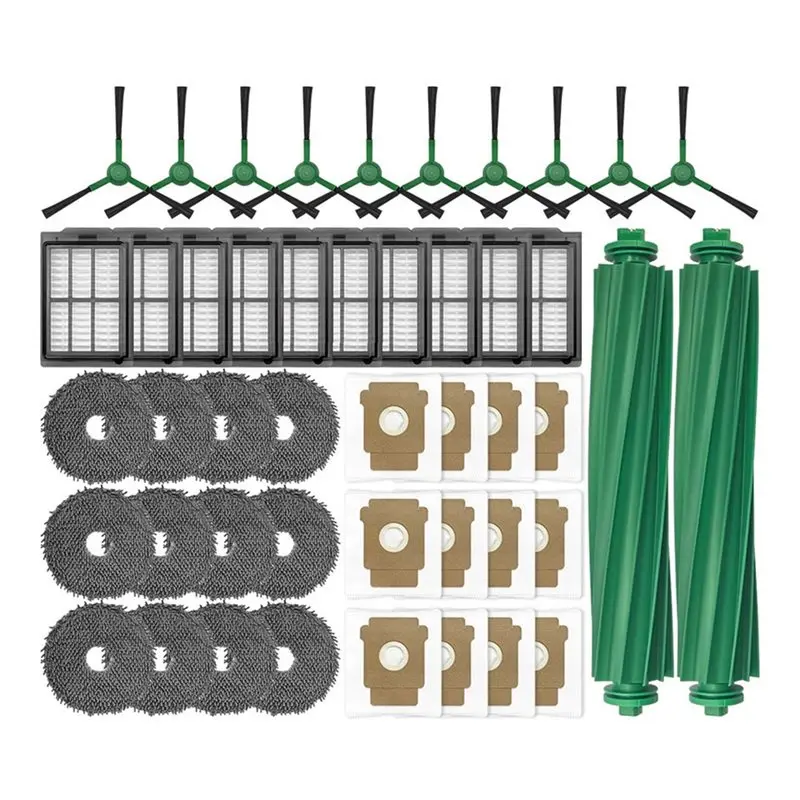 

N95R для Irobot Roomba Plus 405 Combo/505 Комбинированные детали для пылесоса Основная боковая щетка HEPA-фильтр Мешок для пыли Швабра Тканевые аксессуары