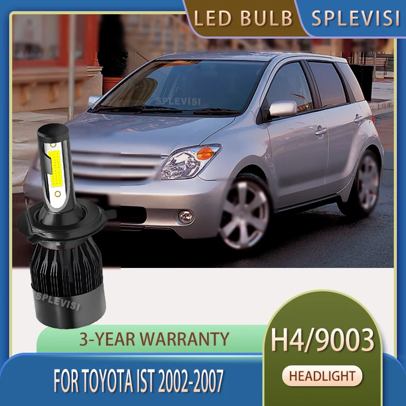 

Привод с уверенностью ночью, ярко-белые светодиодные фары 6000K 12 В 60 Вт 6000 лм для Toyota IST 2002 2003 2004 2005 2006 2007