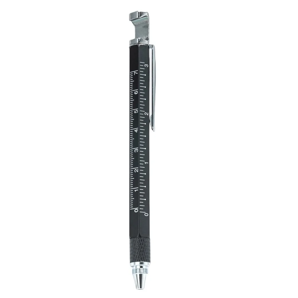 Capacitive Pen Gel Ink Roller Daily Writing Screwdriver Function Caliper Design Clear Engraved Graduations For Children
