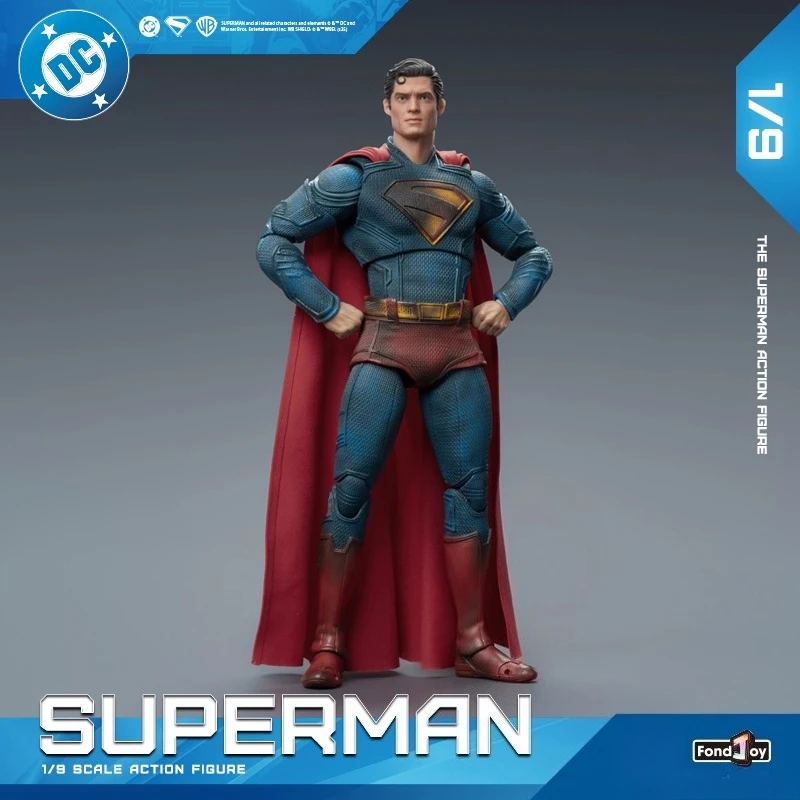 

New Fondjoy Superman 1/9 Action Figure Battle-damaged Version DC Movie Version New Superman Figure Ornaments for Toys Boys Gifts