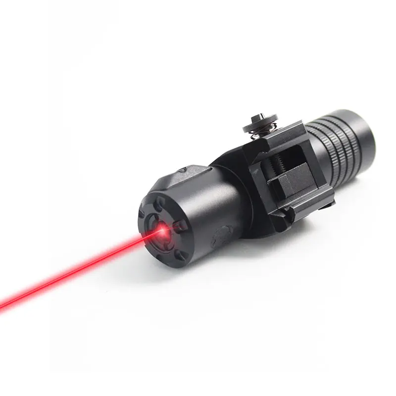 Picatinny Red Dot Aiming Laser Sight, IPX8 Waterproof, Aluminum Visible, Scope Pointer, Hunting Rifle, LS-L7