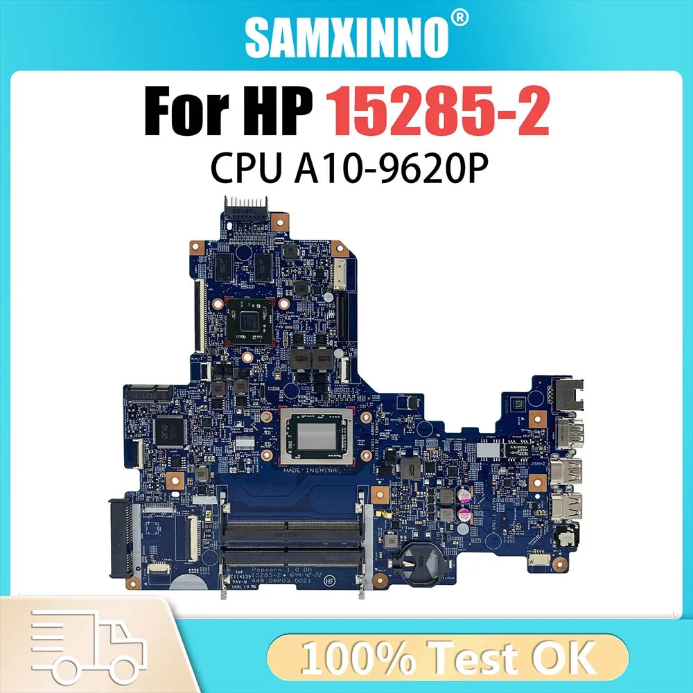 

For HP 17-Y 17Z-Y Notebook Motherboard 15285-2 DDR4 With A10-9600 CPU 856769-601 100% Test Works Properly