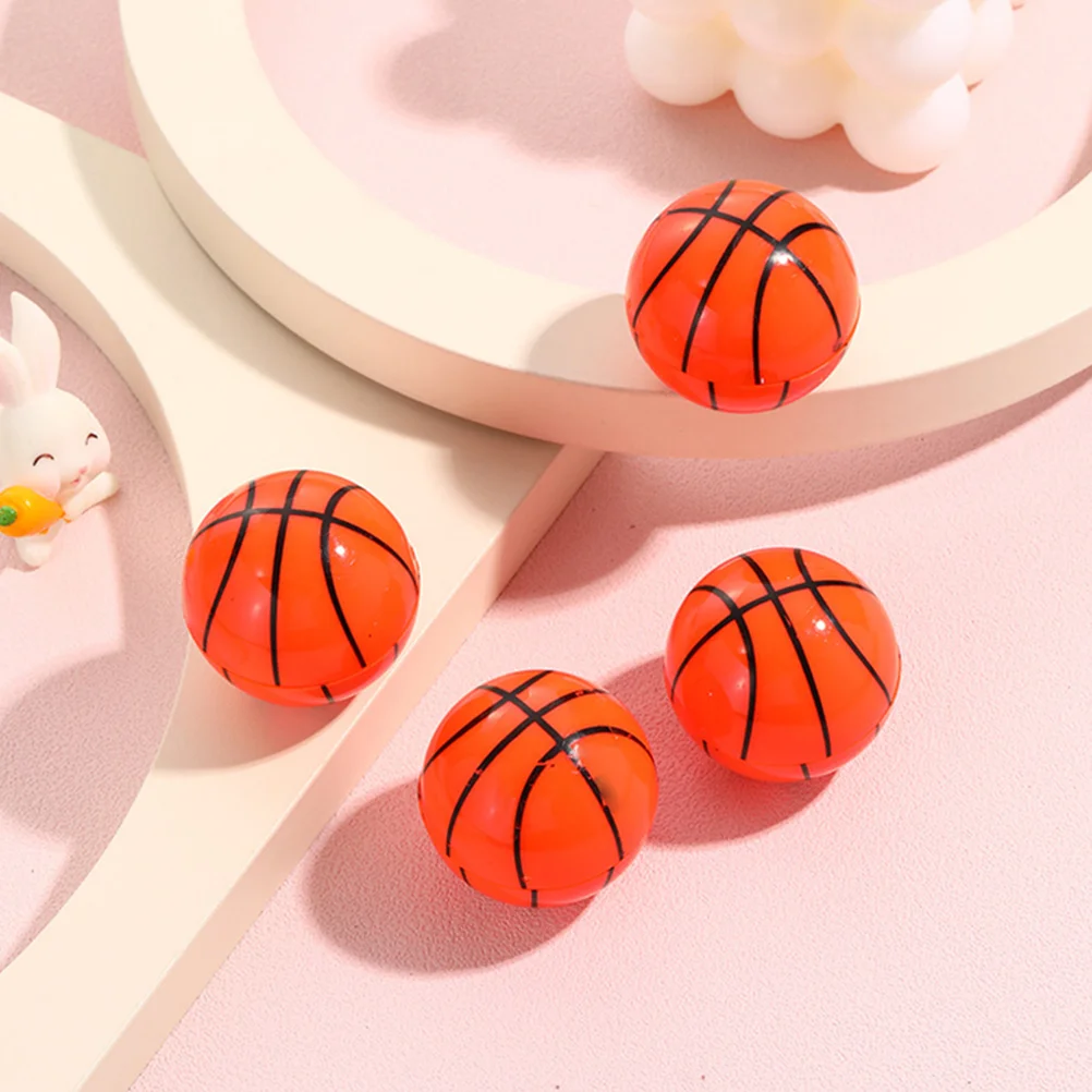 15 Pcs Basketball Shaped Pencil Sharpener Manual Plastic Kids Student School Supplies Sturdy Easy Operate Bright Colors