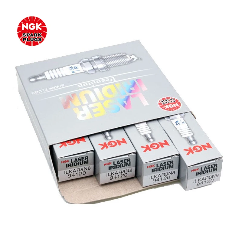 NGK Iridium Platinum Spark plug ILKAR8N8 94120 is suitable for MG HS GS RX5 RX8 2.0T（4PCS) - Image 2